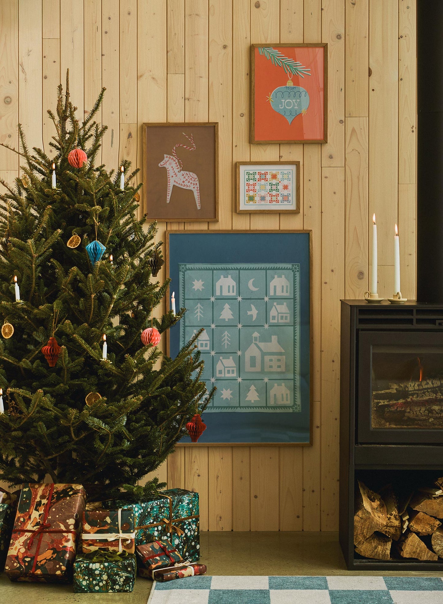 Quilted Coziness, Poster