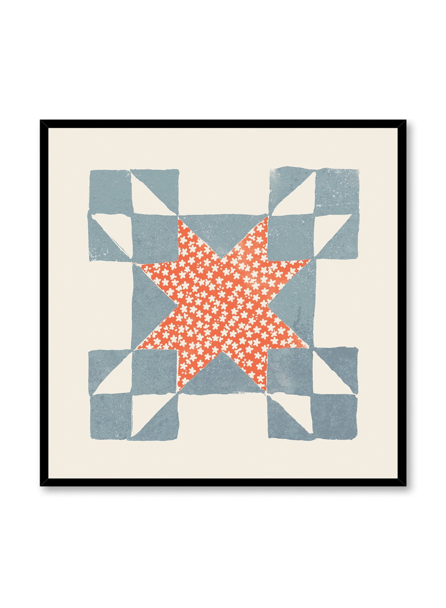 Quilt Square II, Poster