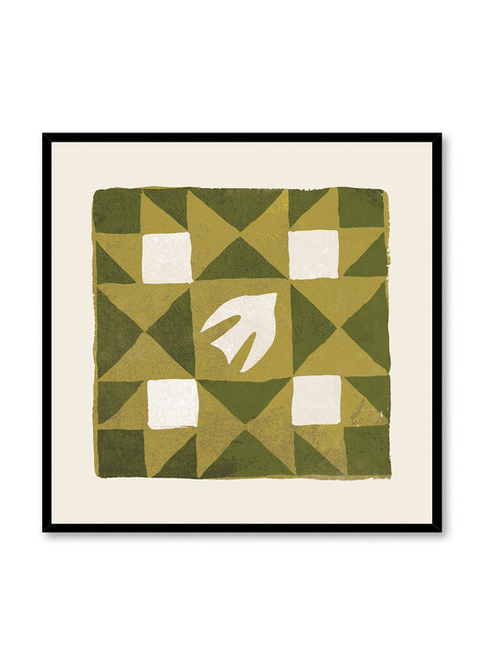 Quilt Square III, Poster