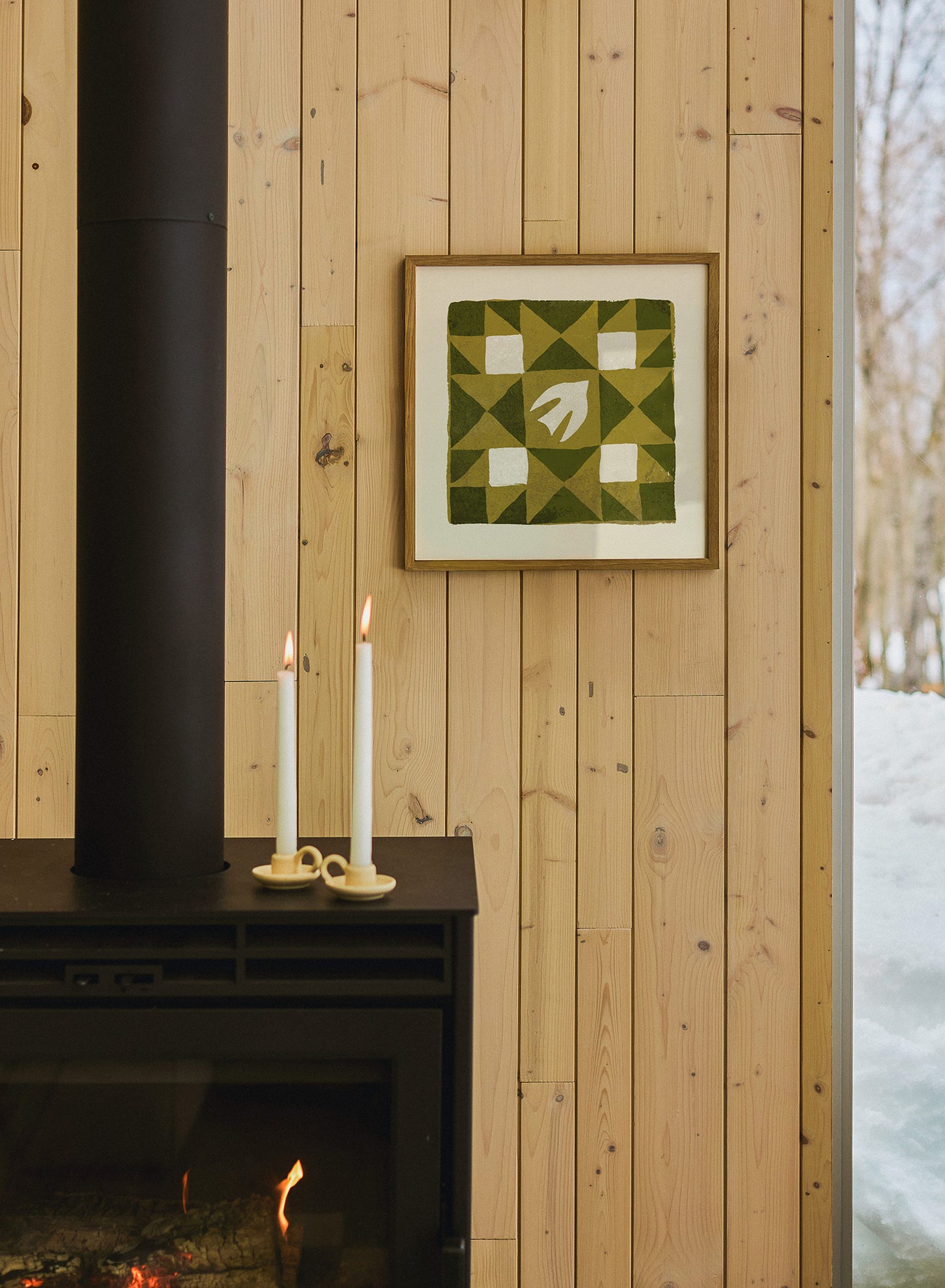 Quilt Square III, Poster