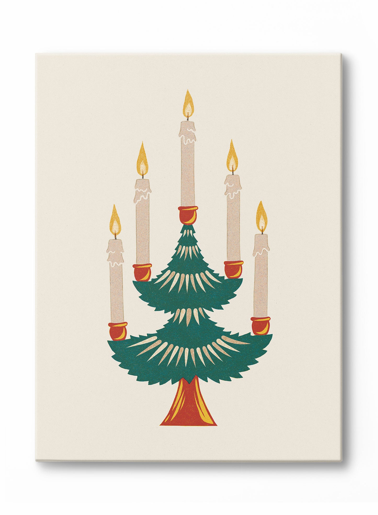 Candlelit Fir tree, Poster