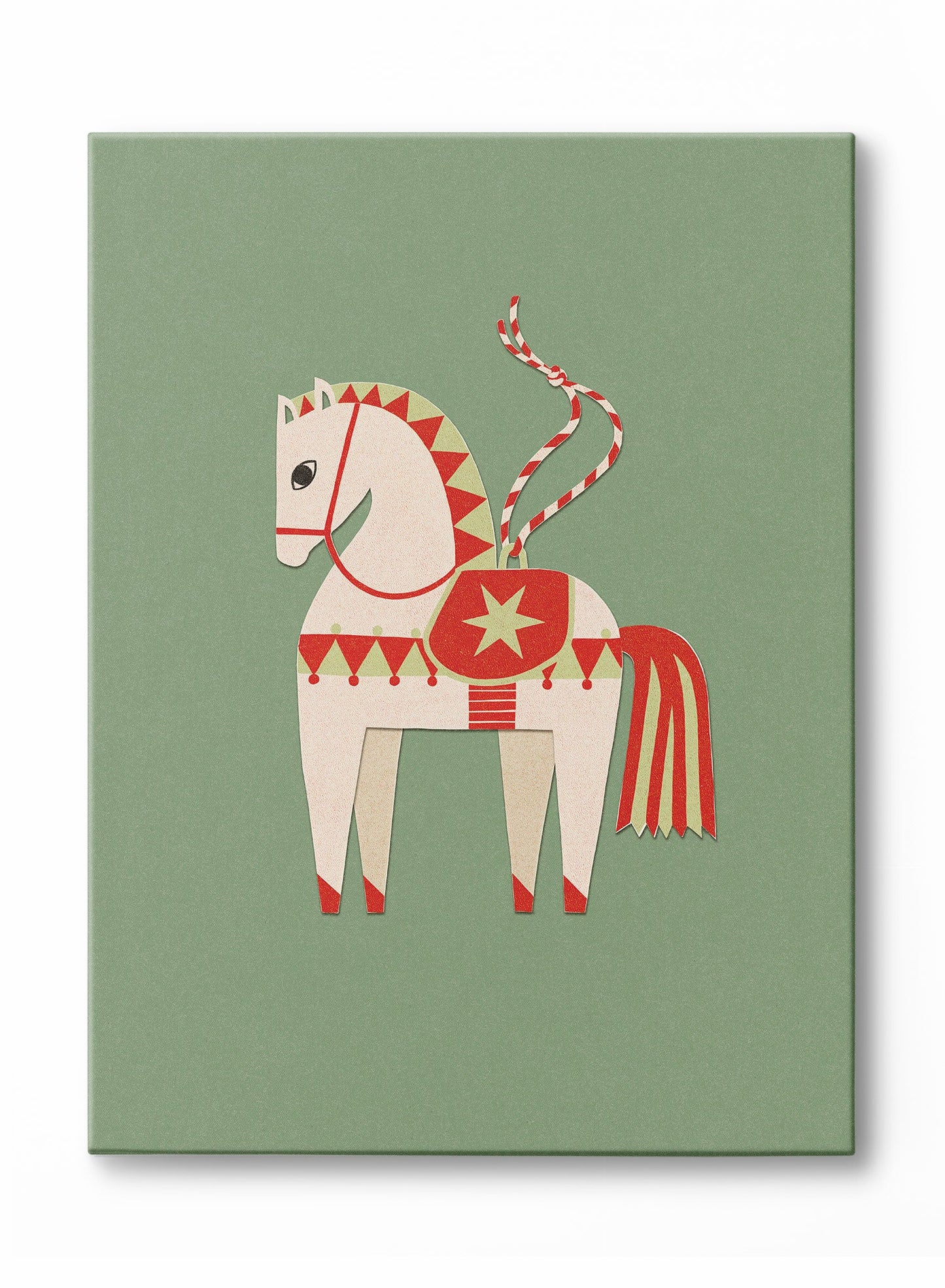 Ornamental Steed, Canvas