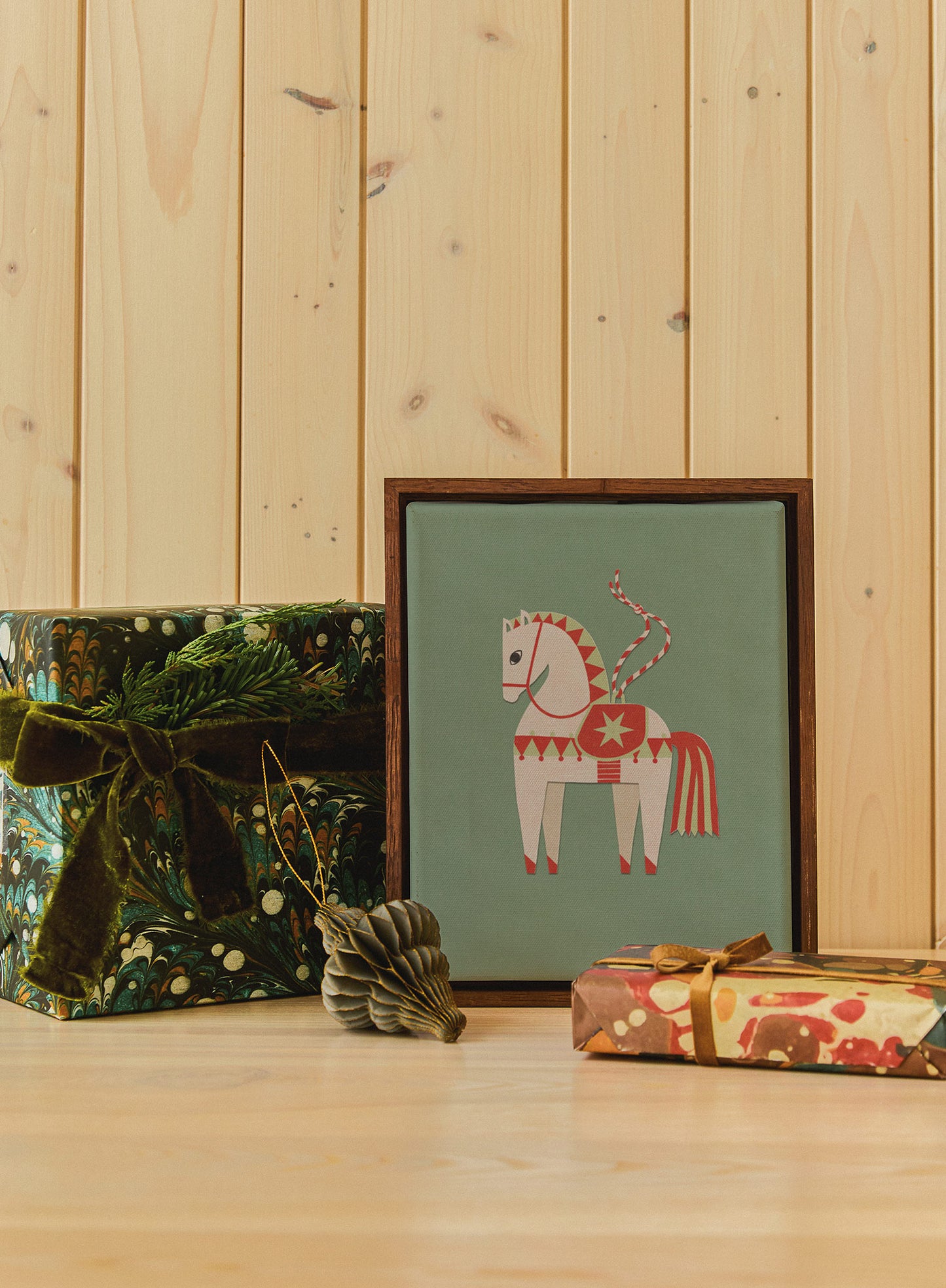 Ornamental Steed, Poster