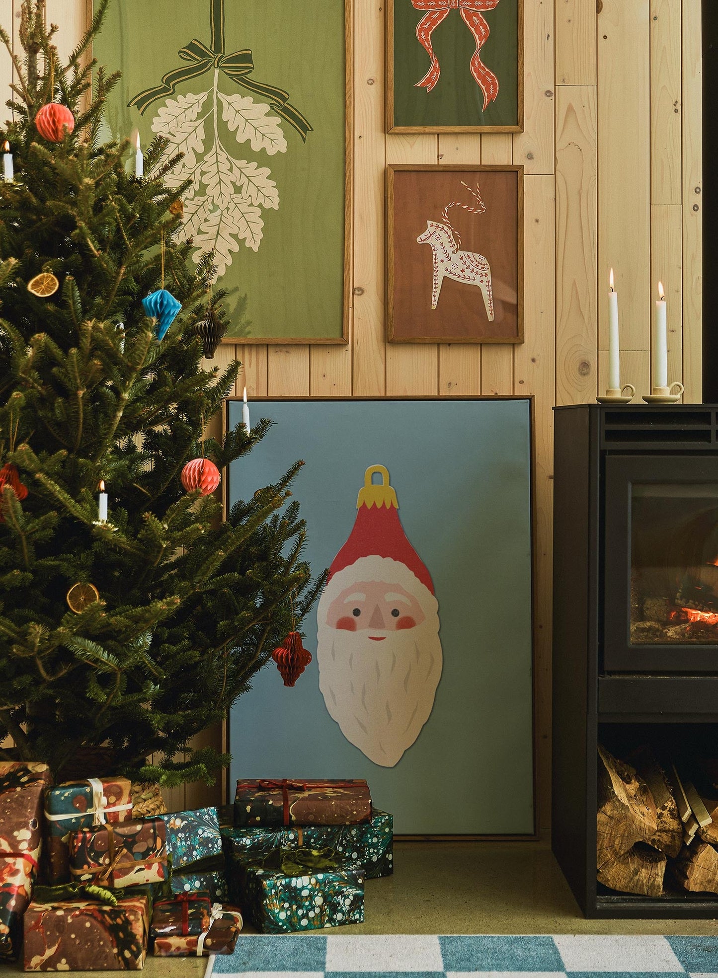 Ol' Saint Nick, Canvas