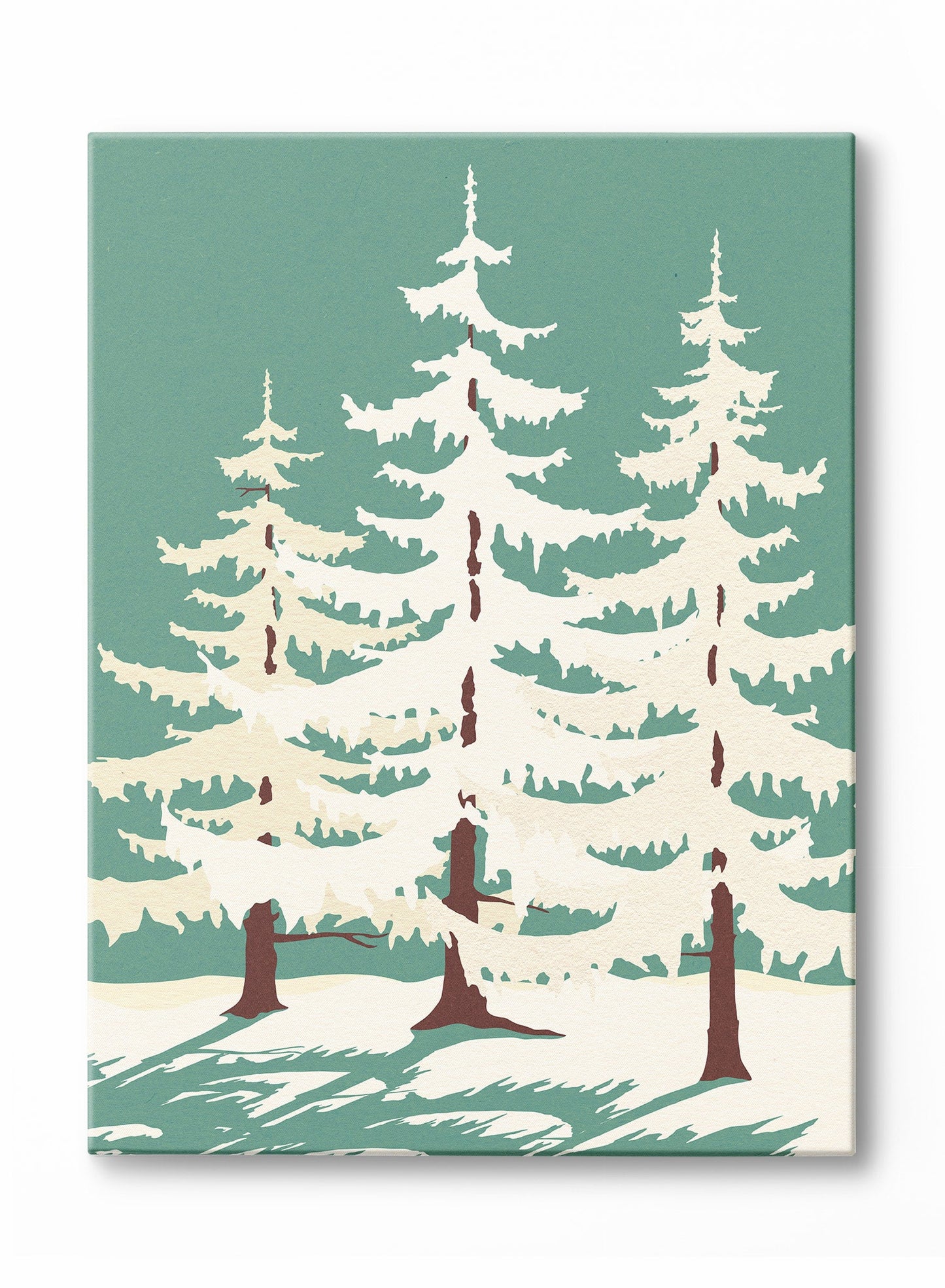 In the Quiet of Winter, Canvas