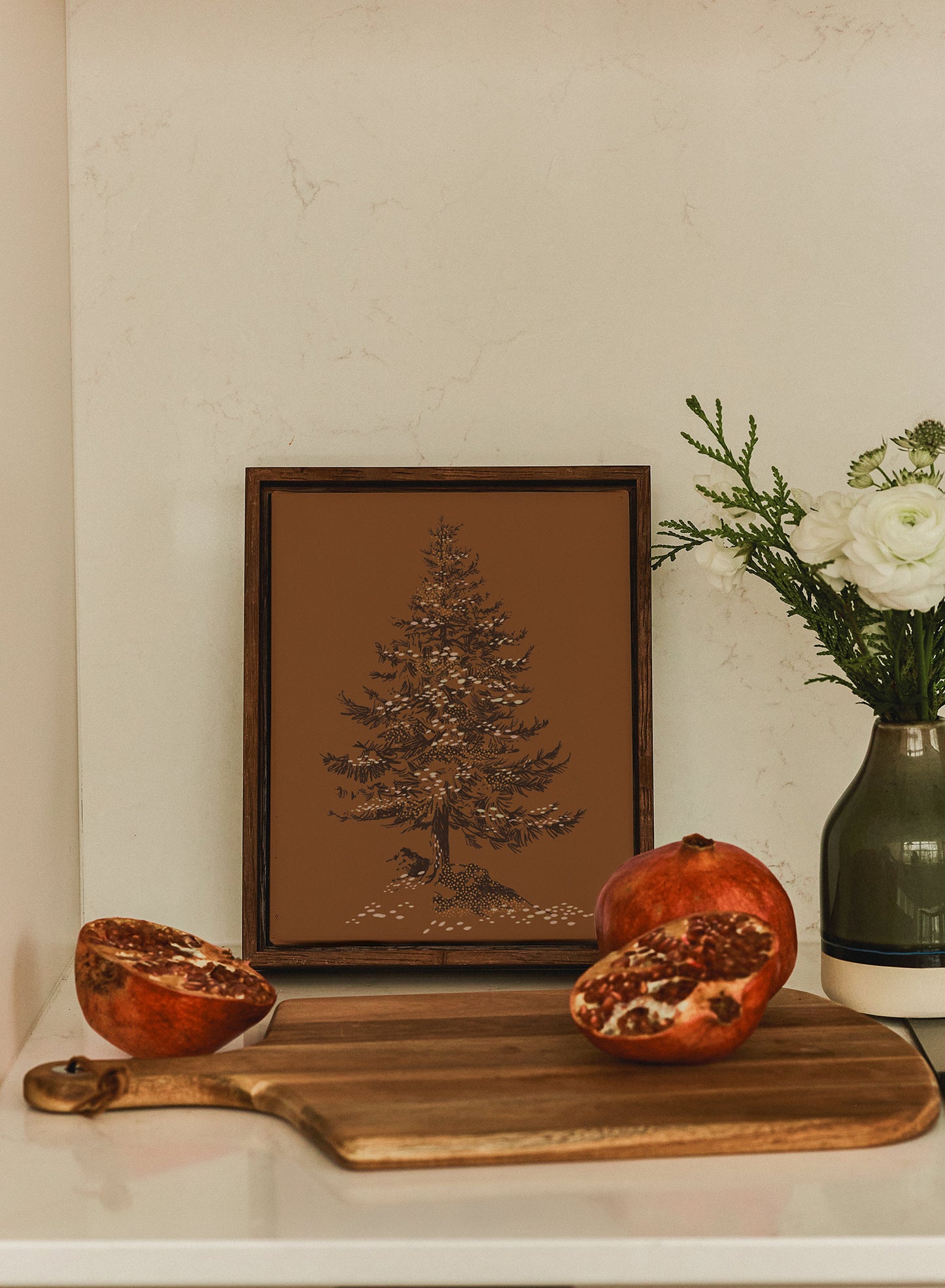 Powdered Pines, Poster