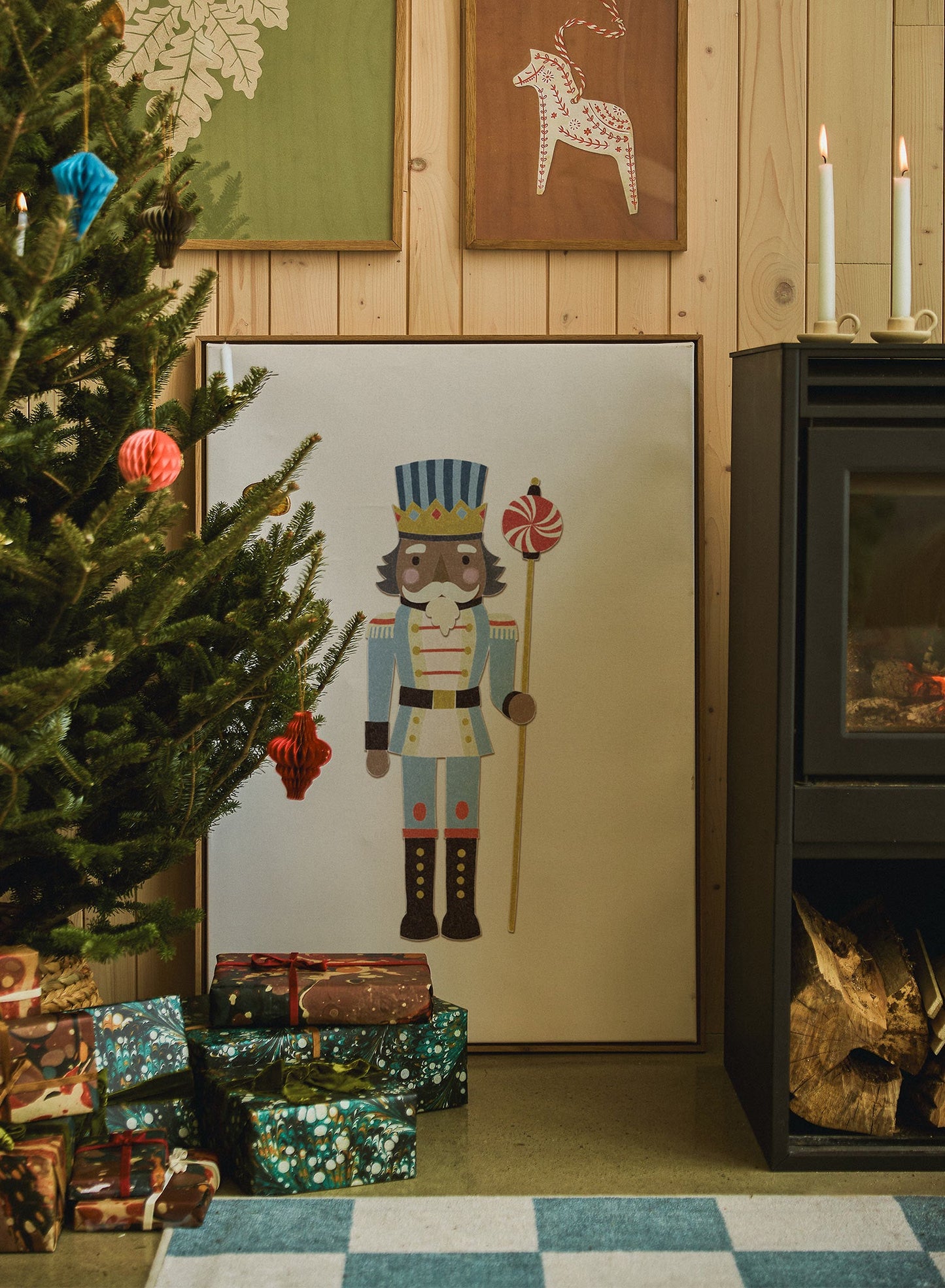 Royal Christmas Nutcracker I, Canvas