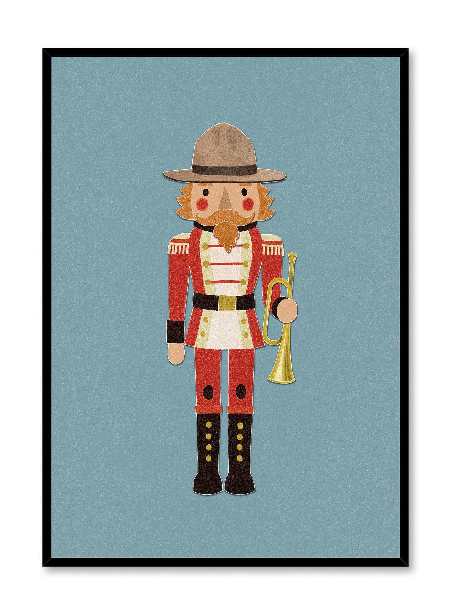 Canadian Mountie nutcracker, Poster