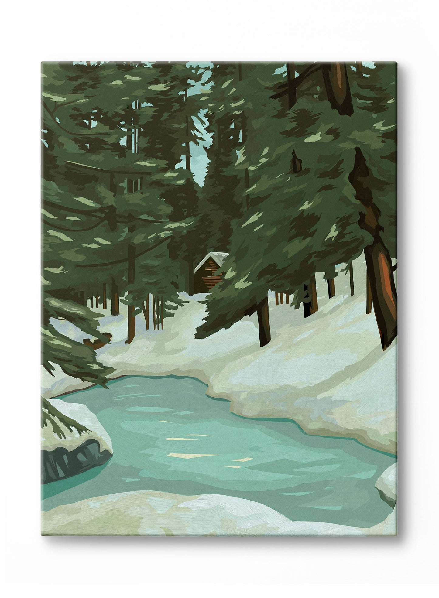Winter Woods, Canvas