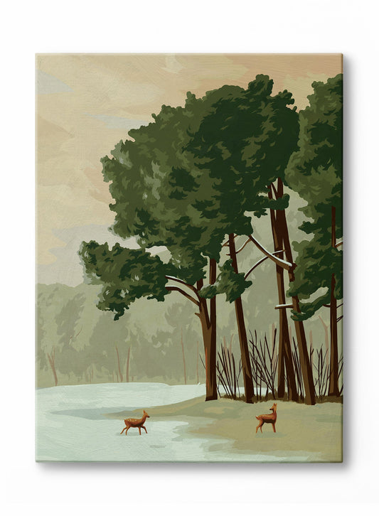 Winter Paths, Canvas