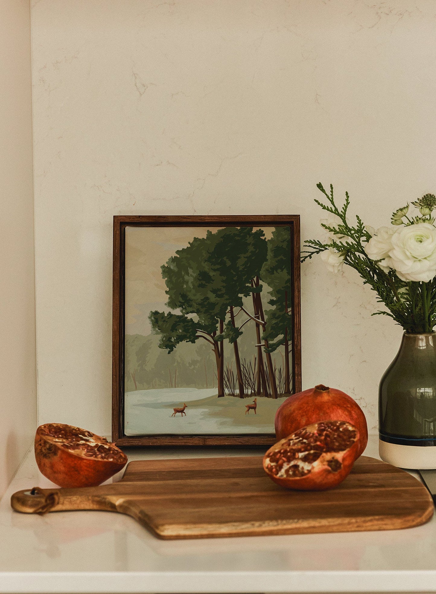 Winter Paths, Canvas