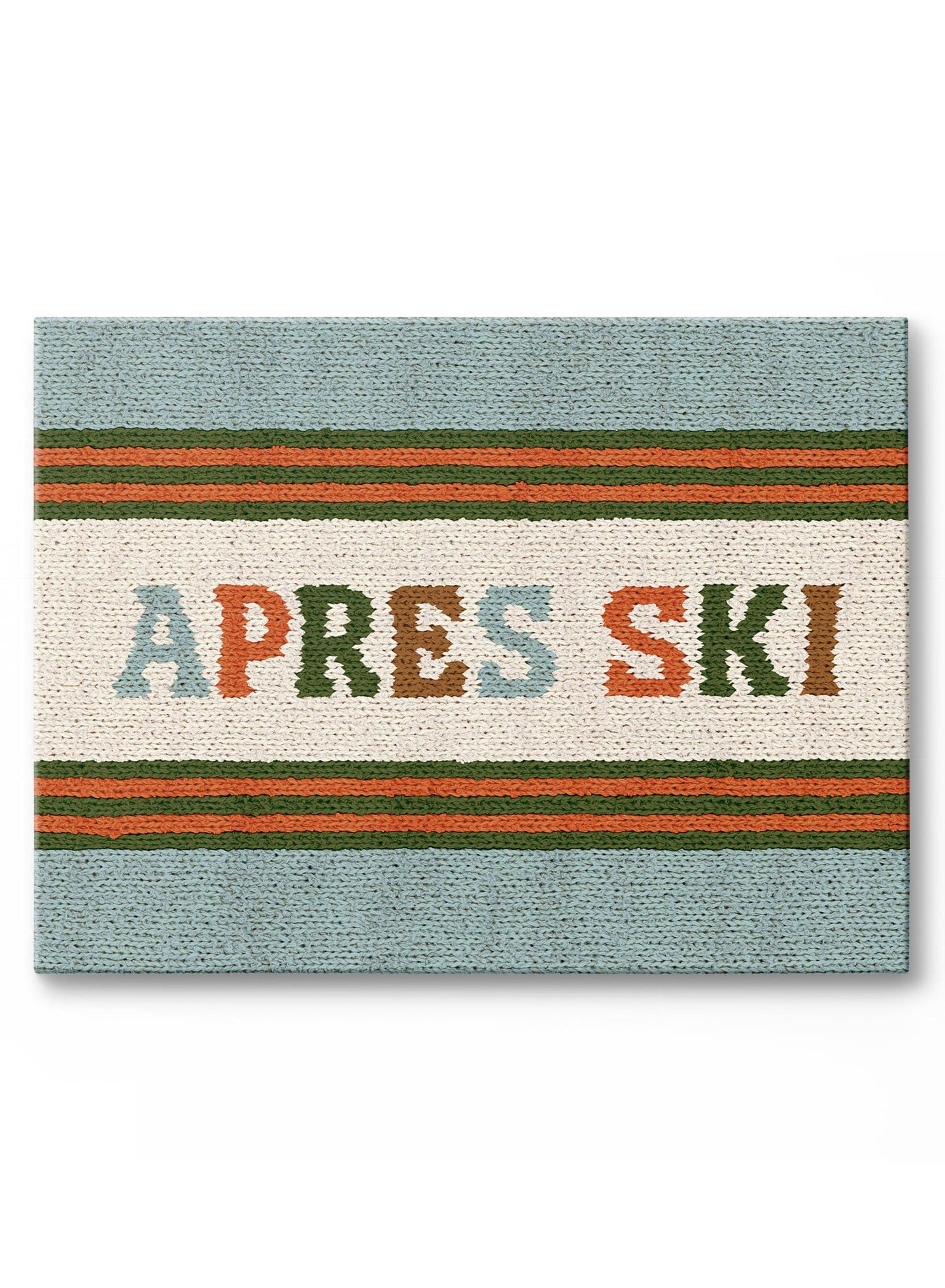 Apres Ski Knit and Cozy, Poster