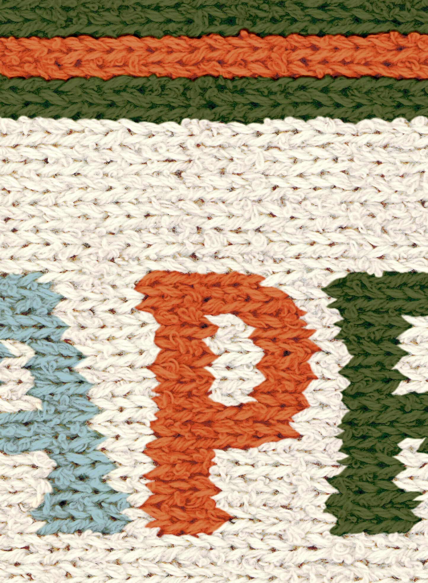 Apres Ski Knit and Cozy, Canvas