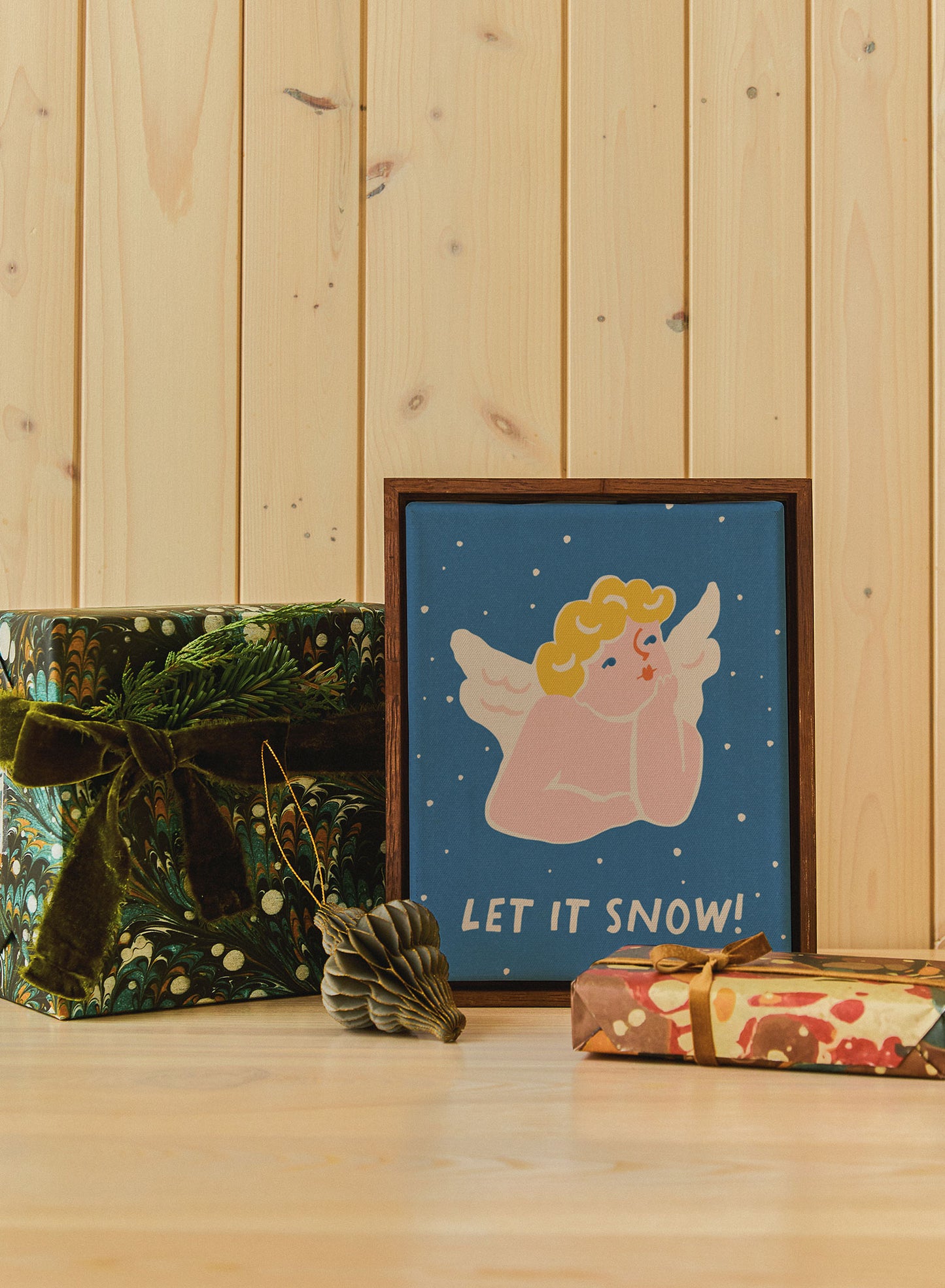 Angelic Winter Manifestation, Poster