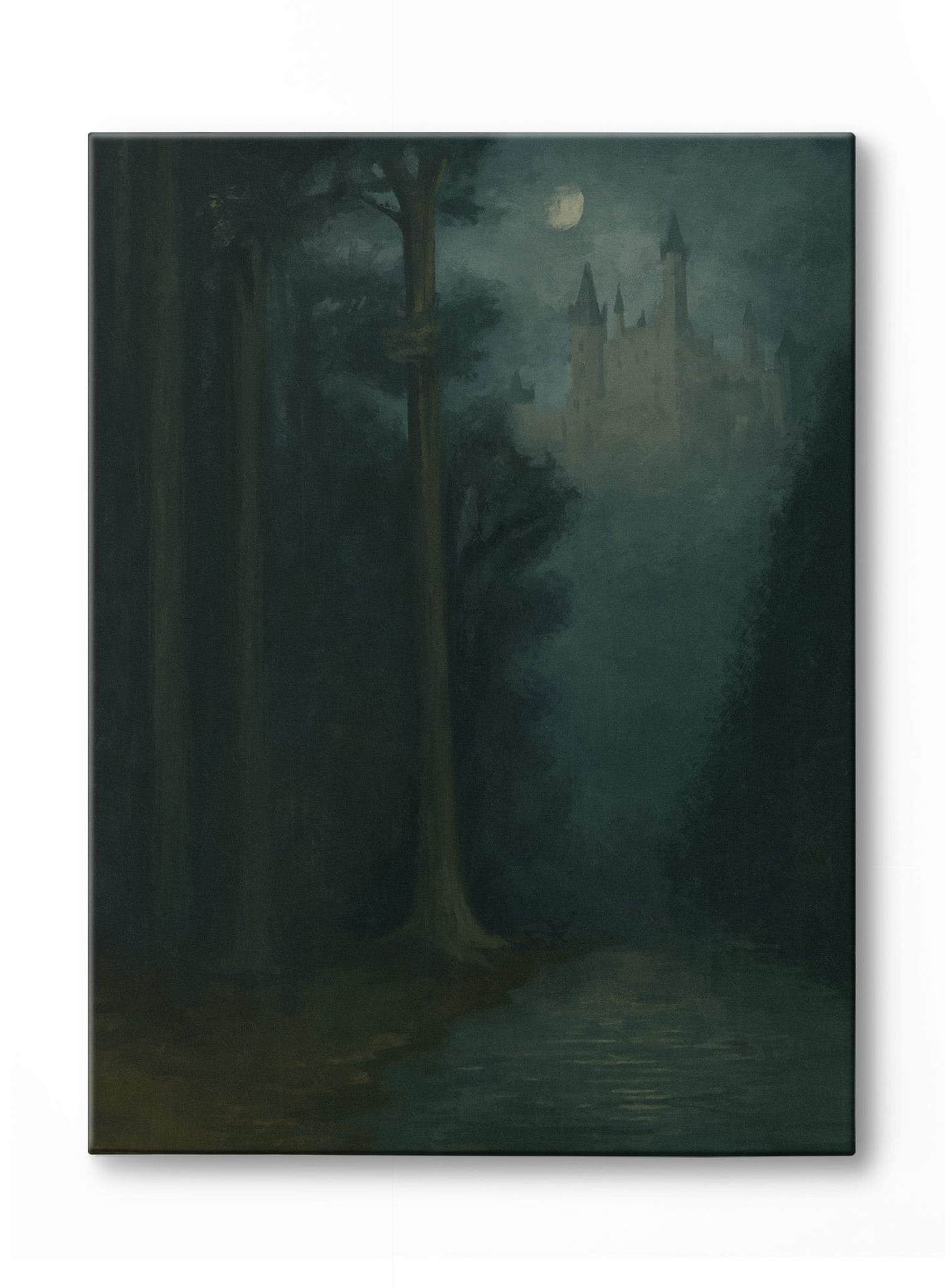 Un château dans la brume, Affiche