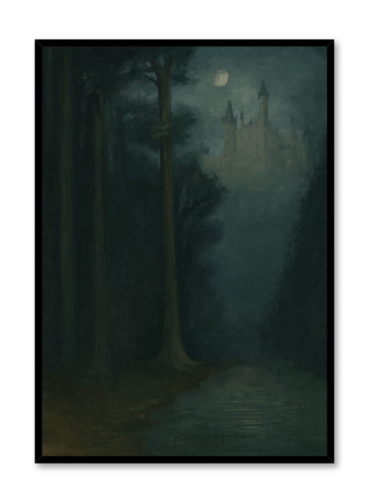 Un château dans la brume, Affiche