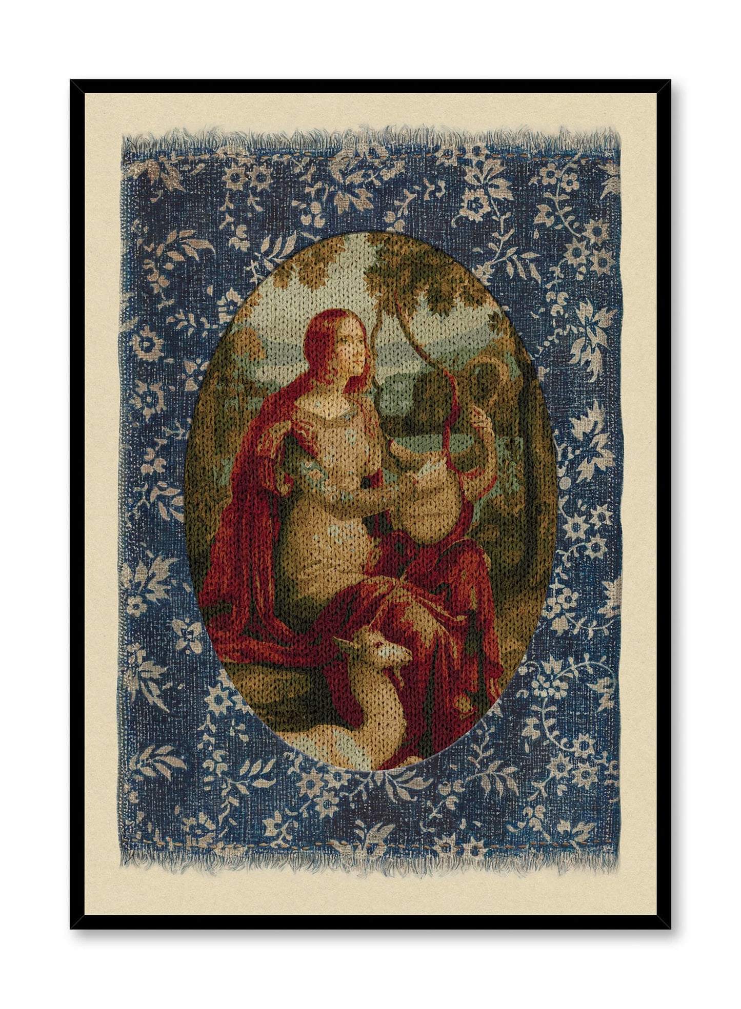 La fille à la licorne, Affiche