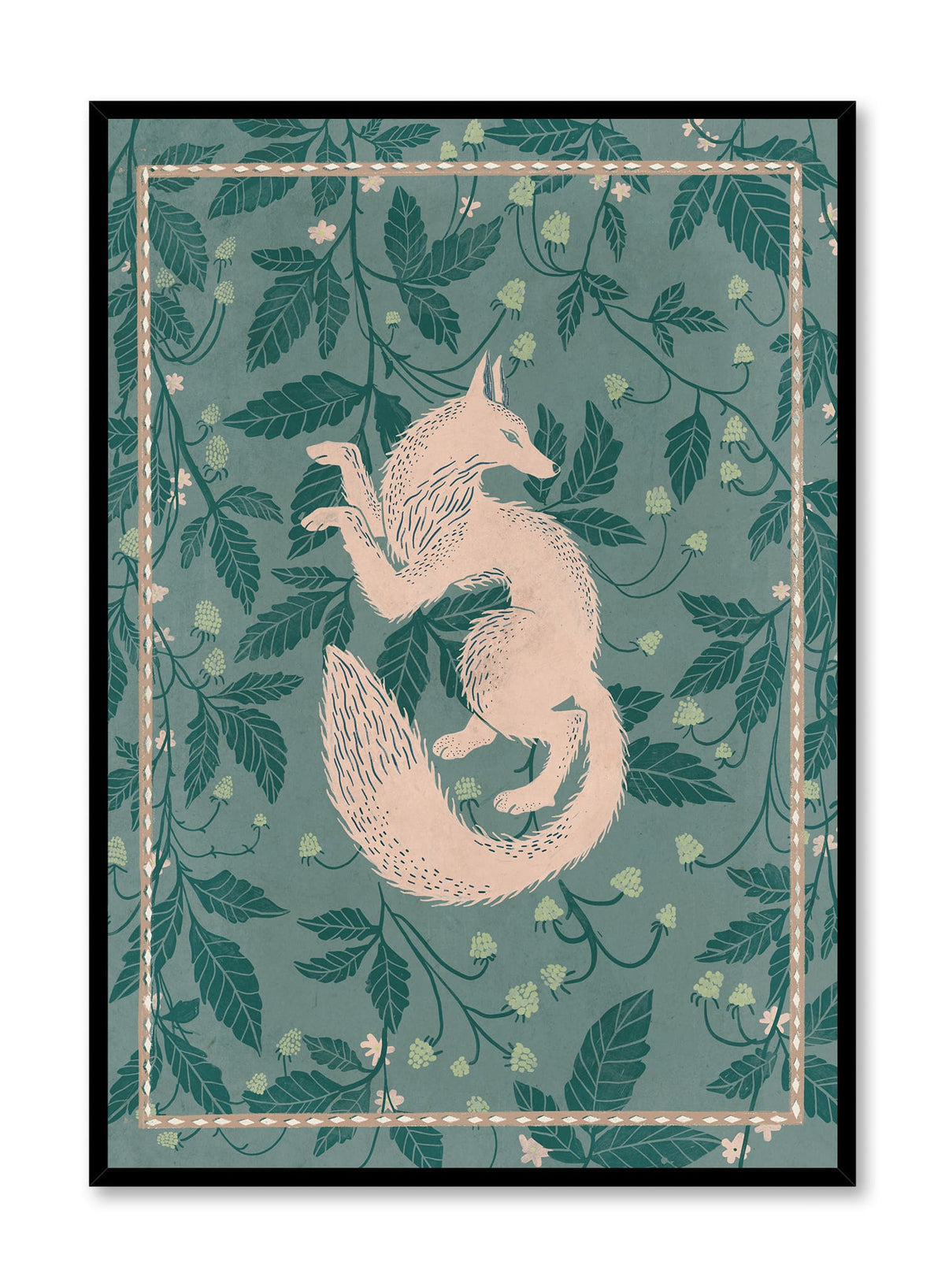 Tapisserie du renard, Affiche