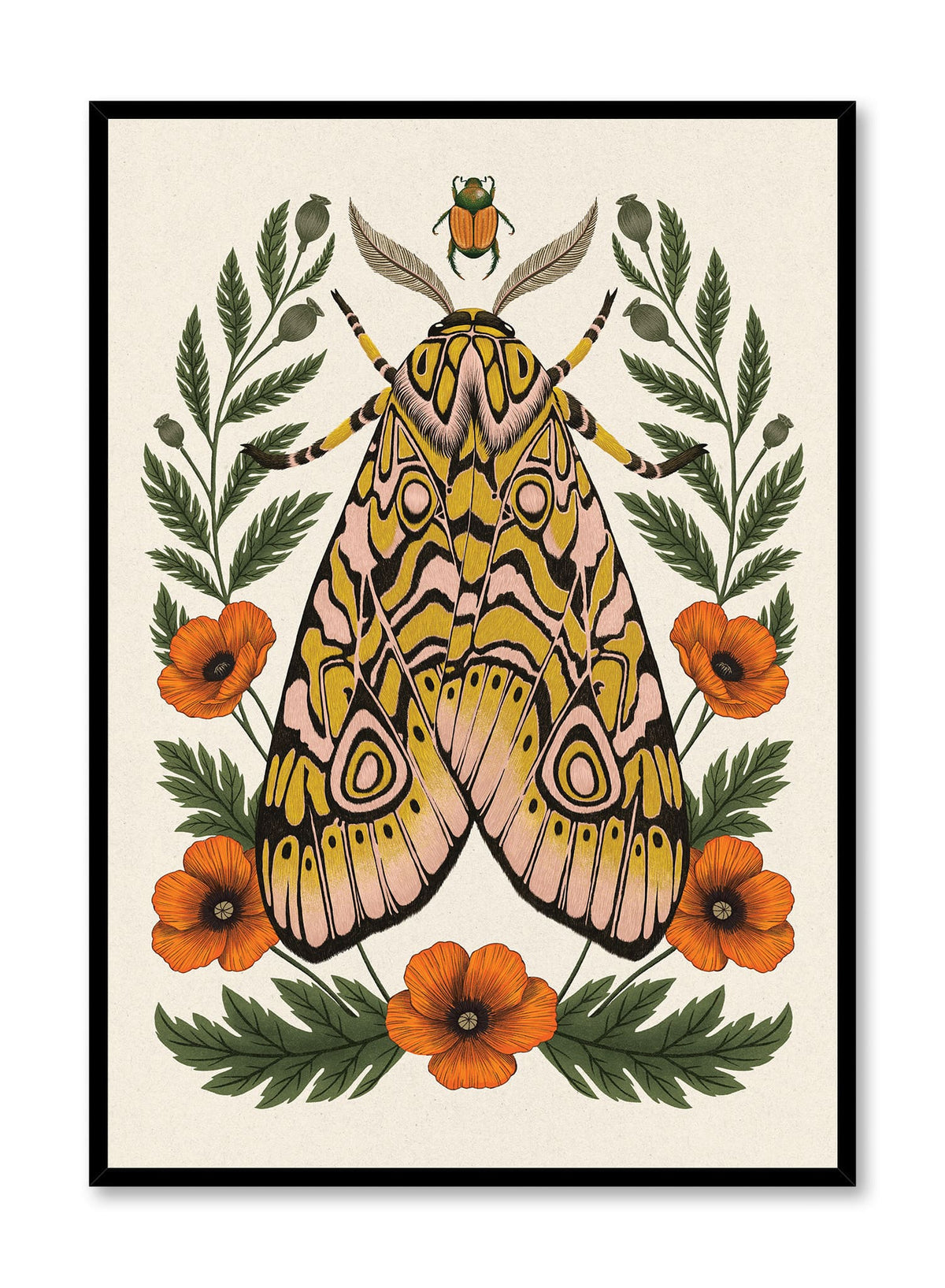 Papillon de nuit matinal, Affiche