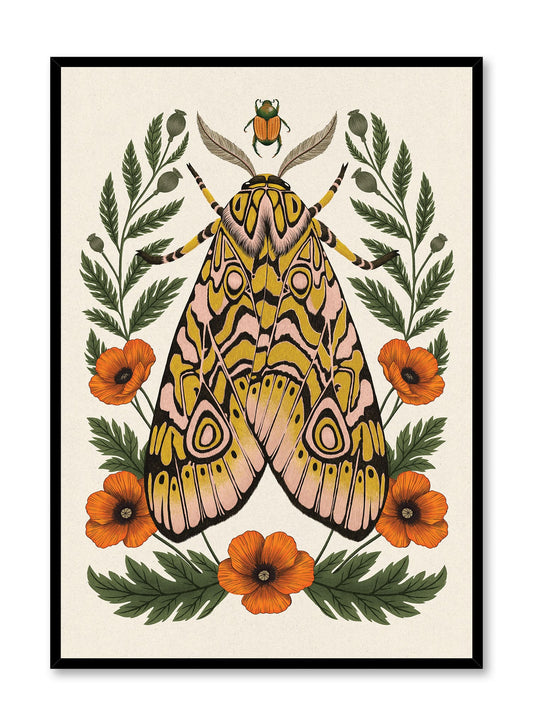 Papillon de nuit matinal, Affiche