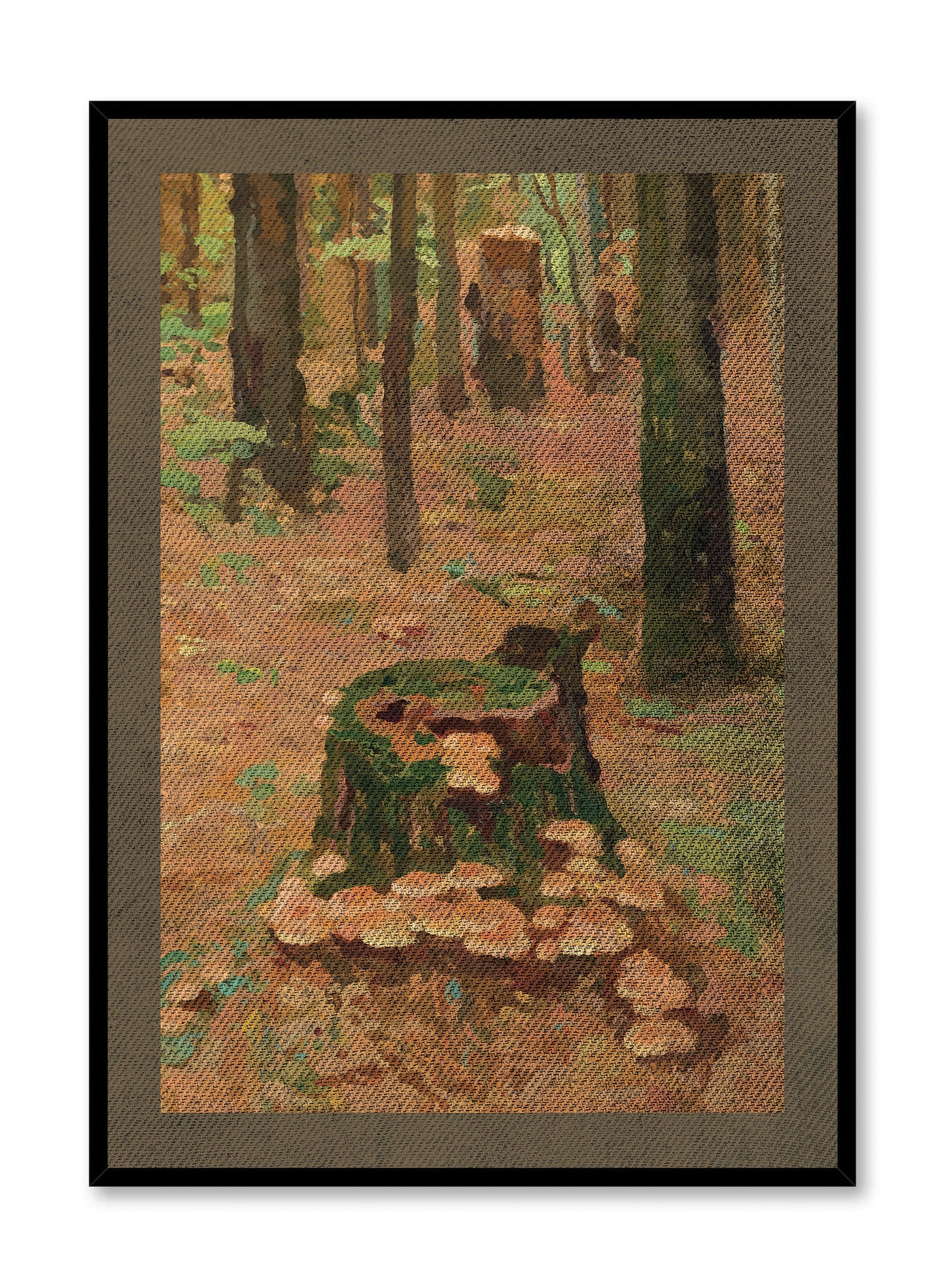Tapisserie forestière II, Affiche