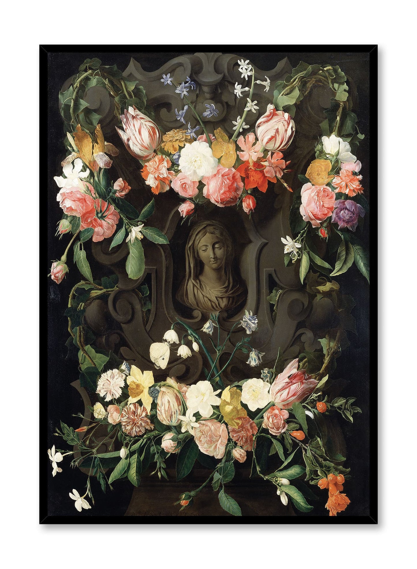 Autel floral, Affiche