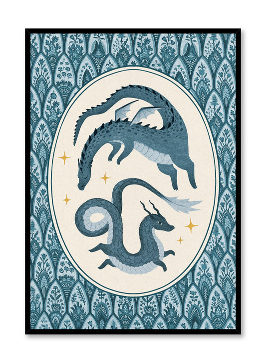 Little Blue Dragons, Poster