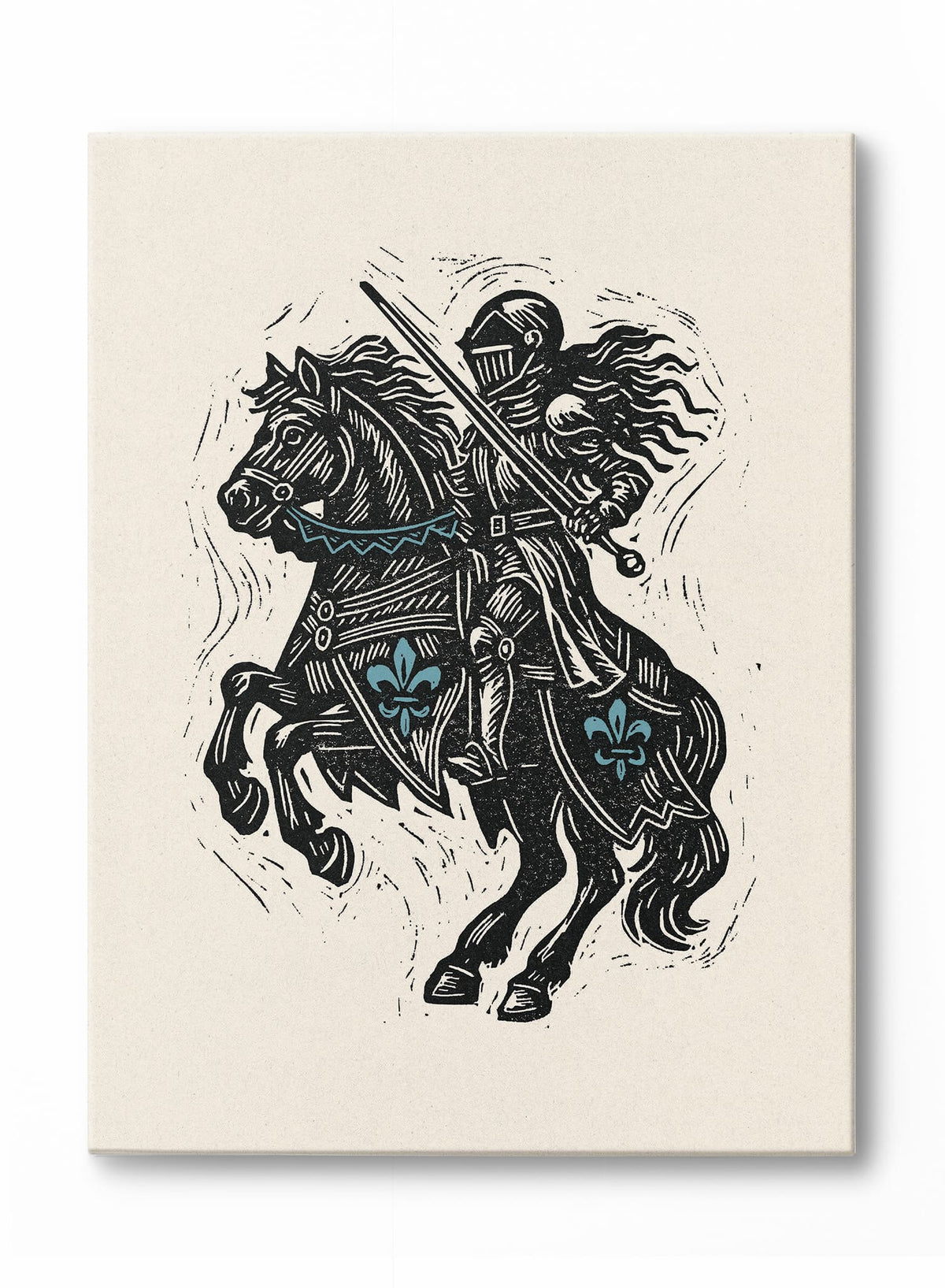 Poised for battle (Ivory), Poster