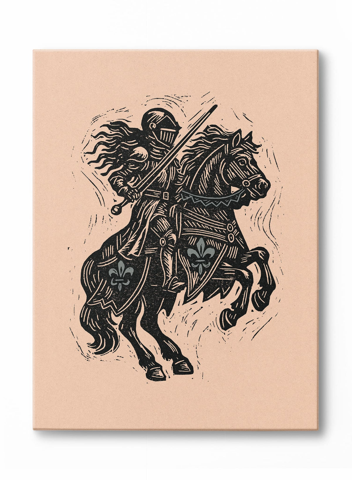 Poised for battle (Blush), Poster
