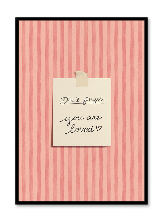 A Love Reminder Blush, Poster