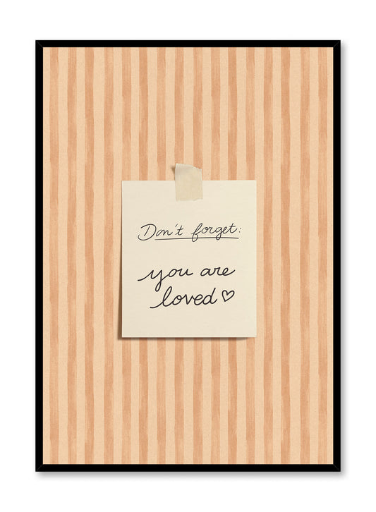 A Love Reminder Peach, Poster