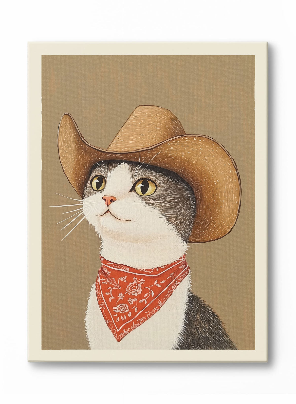 Bandit le Chat Bicolore, Affiche