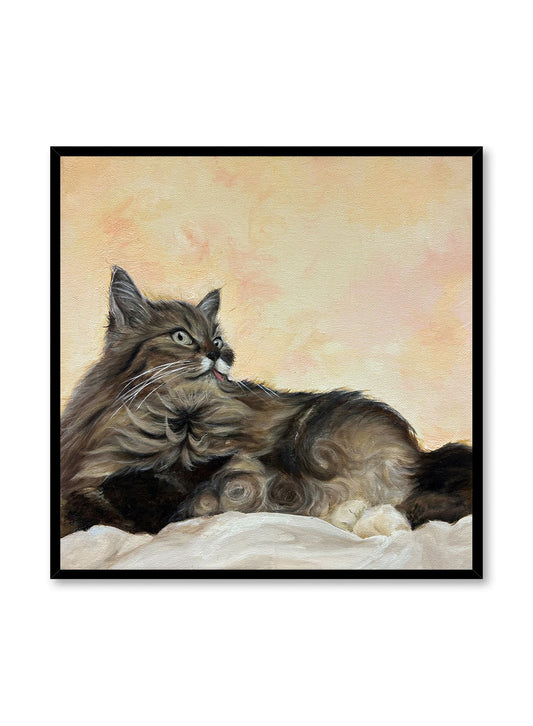 Mee Mee the Norwegian Forest Cat, Poster