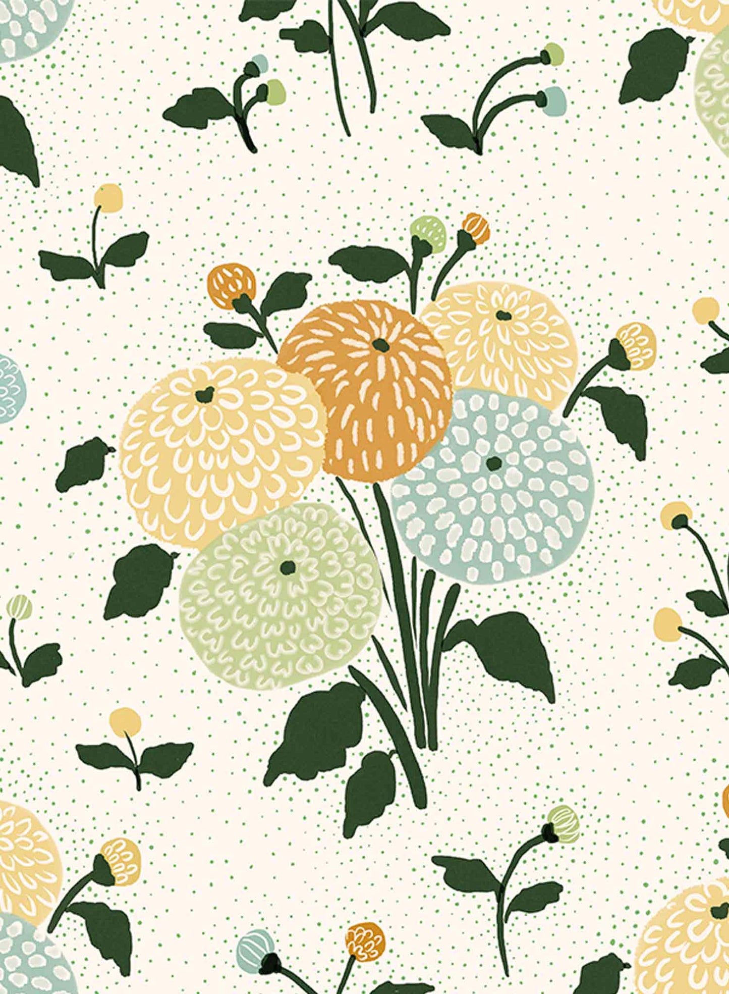 Little Bouquet on the Prairie, Wallpaper