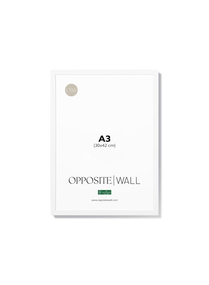 White Oak Frame, A3 | 30x42 cm