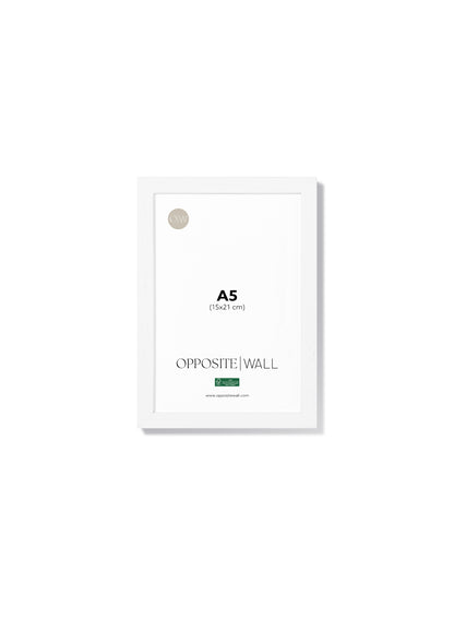 White Oak Frame, A5 | 15x21 cm