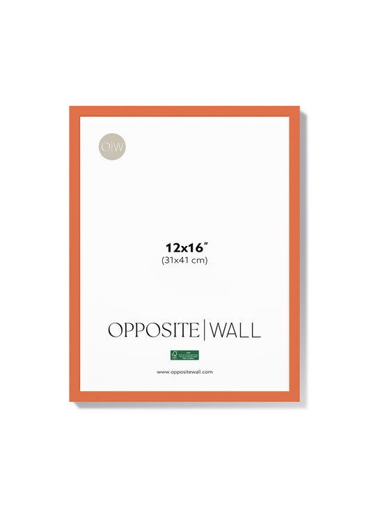 Coral Wood Frame, 12x16 in | 31x41 cm