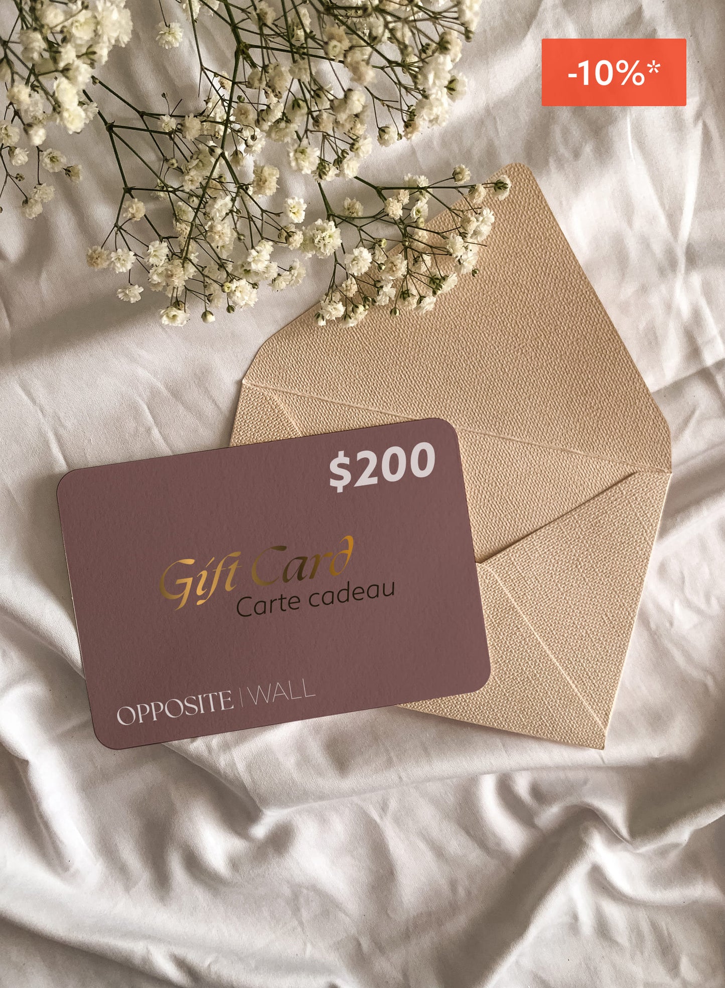 Carte Cadeau - 200$