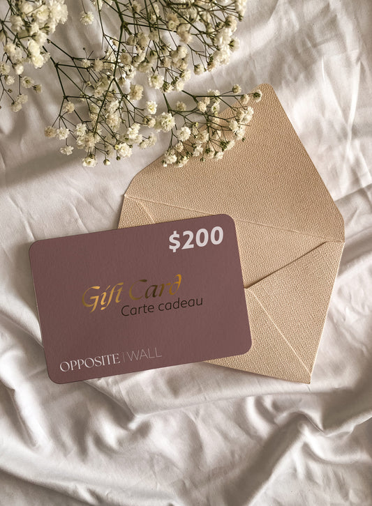 Carte Cadeau - 200$