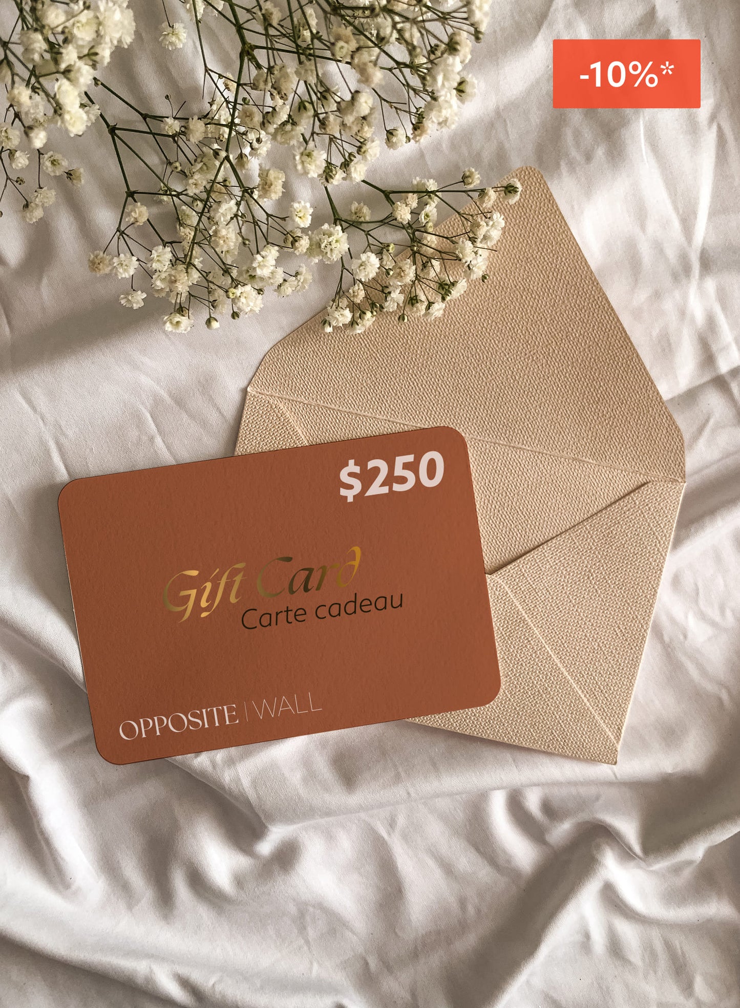 Carte Cadeau - 250$