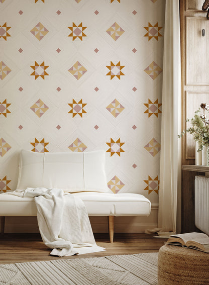 Quilts, Wallpaper