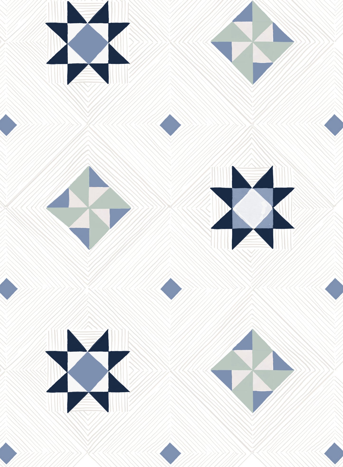 Quilts, Wallpaper