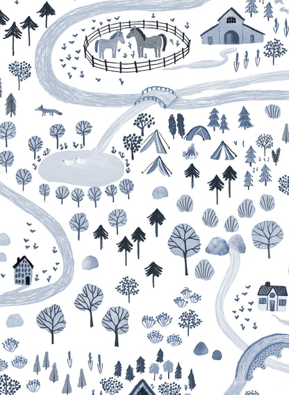 Trailing Along, Wallpaper