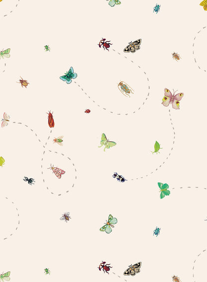 Itsy Bitsy is a Minimalist wallpaper by Opposite Wall of their favourite bugs.