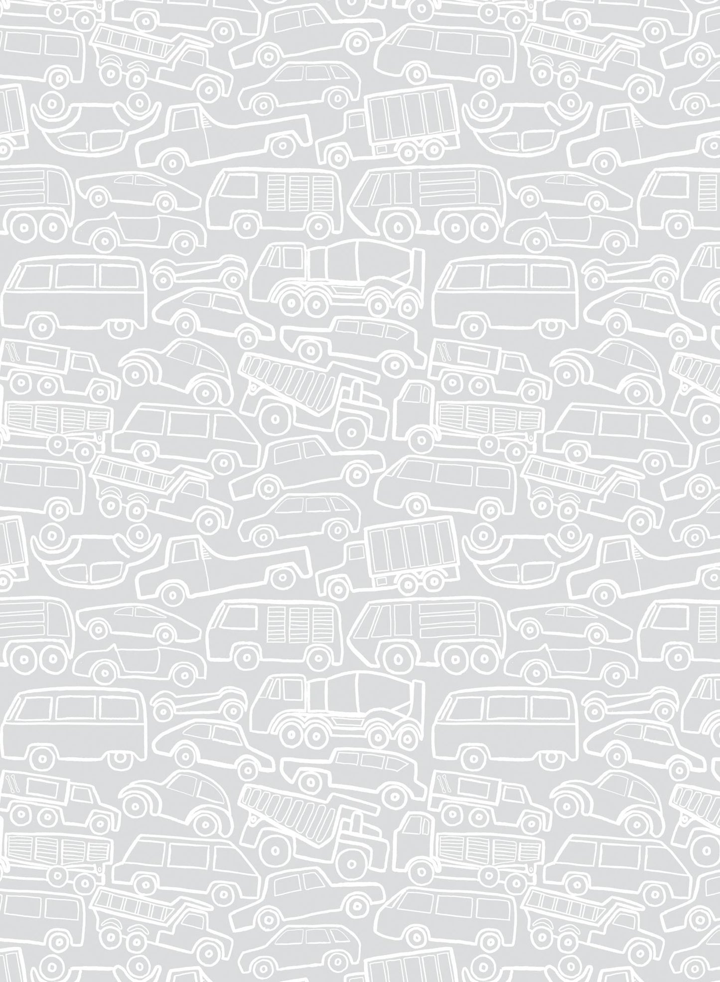 Traffic Jam is a Minimalist wallpaper by Opposite Wall of a cars & trucks pack together.