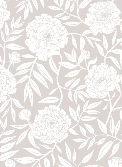 Peony Garden, Wallpaper