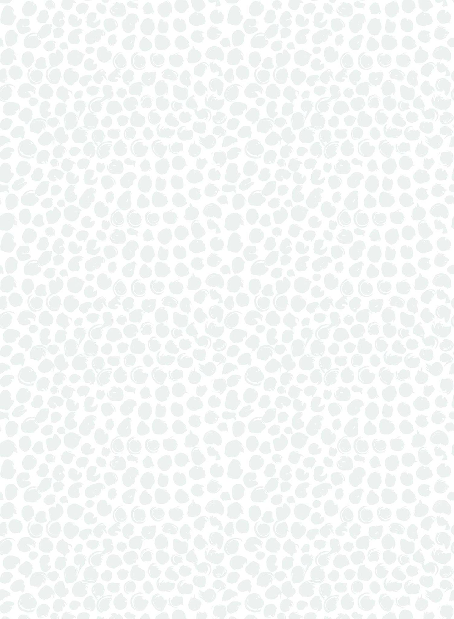 On the Dot is a minimalist wallpaper by Opposite Wall of imperfect dots of different sizes and looks.