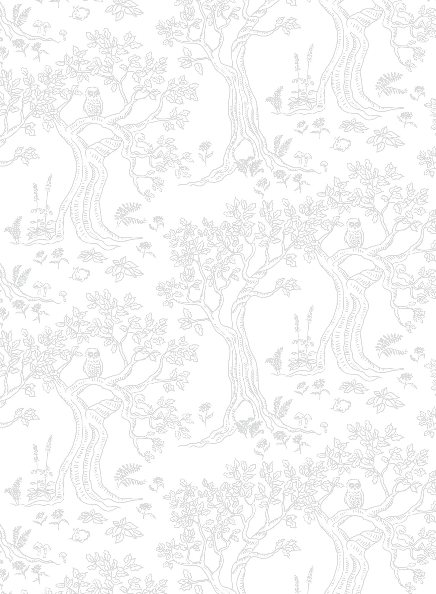 Enchanted is a minimalist wallpaper by Opposite Wall of a enchanted trees