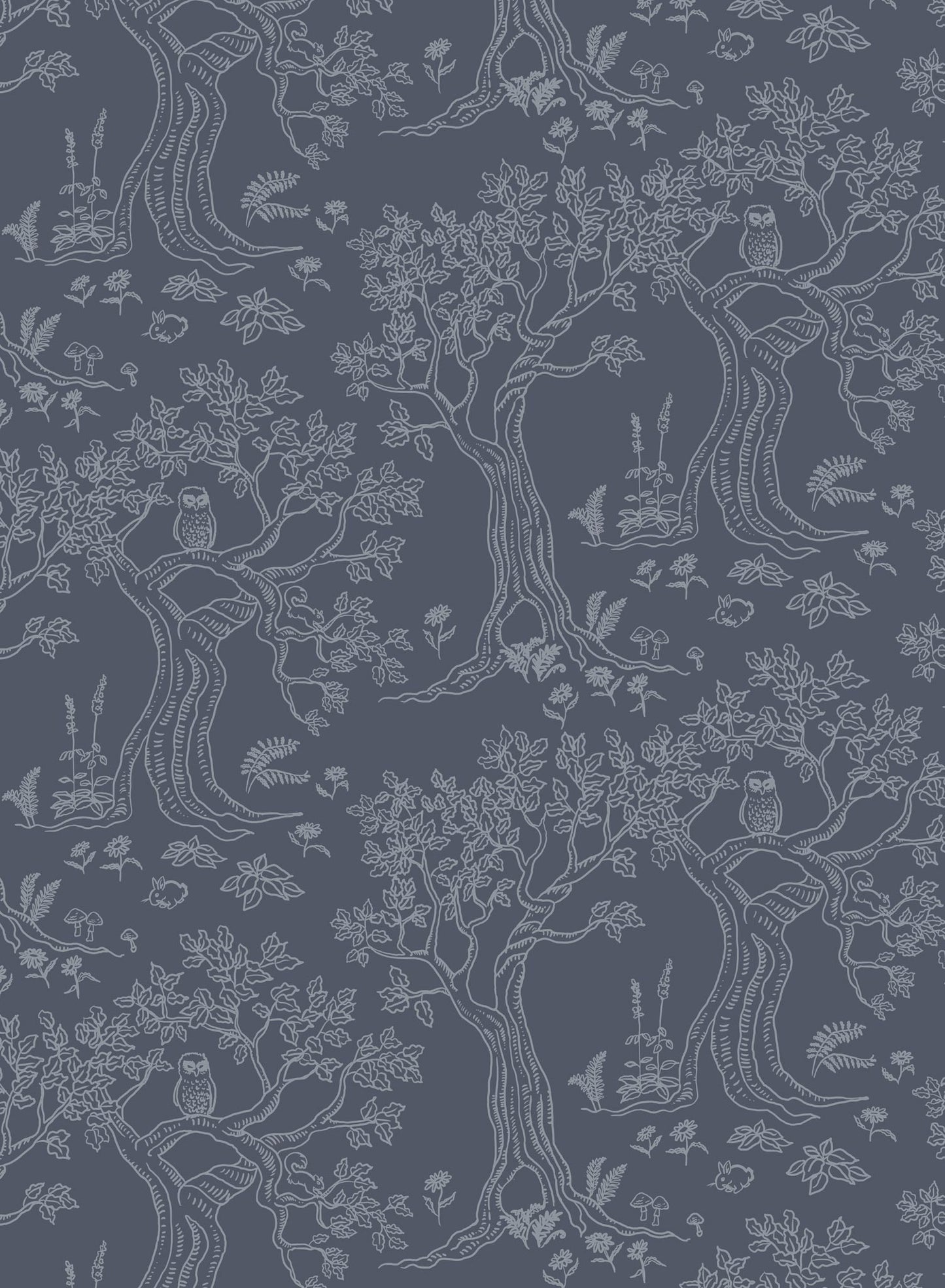 Enchanted is a minimalist wallpaper by Opposite Wall of a enchanted trees