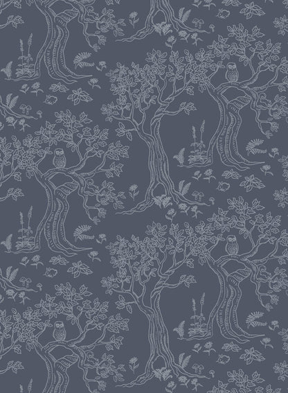 Enchanted is a minimalist wallpaper by Opposite Wall of a enchanted trees